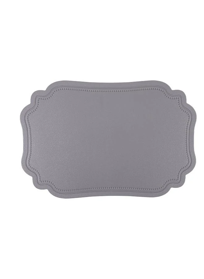Casa Quesera European Retro-Style l Leather Table Mat Set (6-Pack) – Waterproof & Heat-Insulated