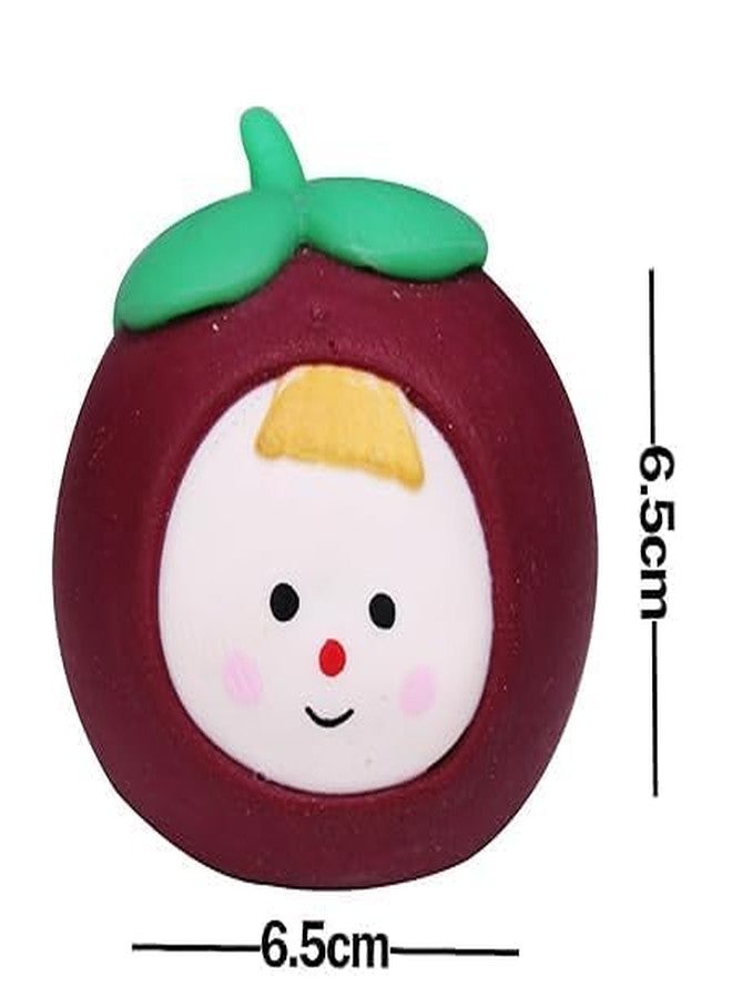 AASA Soft Foam/Squishy/Decompress Toys for Kids Toodler Adult Gifting Home/Office Decor Item (Pear) - Image 2