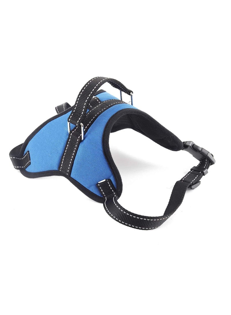 سترة مع وسادة عاكسة ، قابل للتعديل مقبض , مناسبة لأنّ كلب يرتدي ( الأزرق XL ) - Image 5