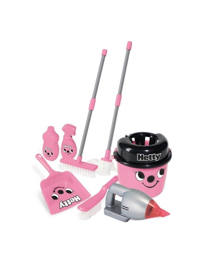 CASDON مجموعة عربة التنظيف هتي ديلوكس (وردي) - Image 3