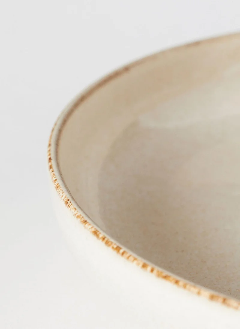 اتش اند ام Glazed Stoneware Plate