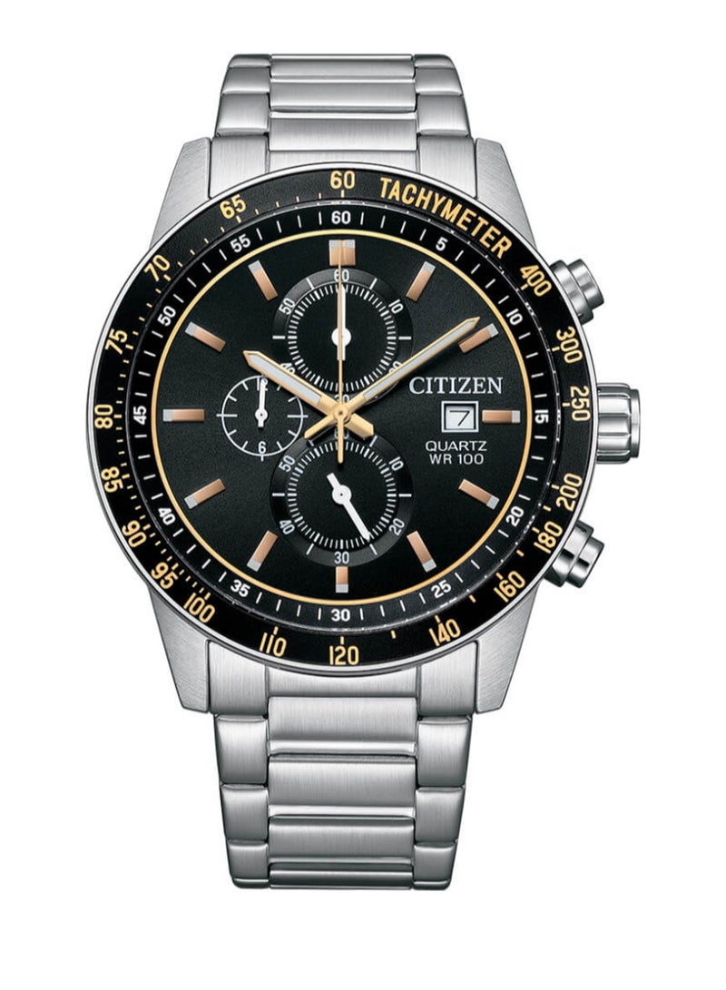 CITIZEN ساعة يد كرونو للرجال AQ AN3681-57E - Image 1