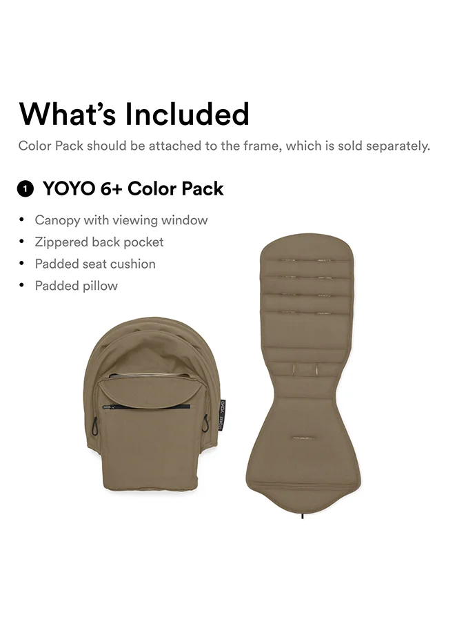 ستوك Yoyo 6+ Color Pack Toffee, Chic Color Pack For Yoyo 6+ In Toffee
