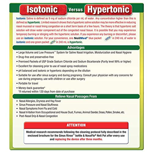 Neilmed Sinus Rinse Extra Strength Hypertonic 70 Packets - Image 3