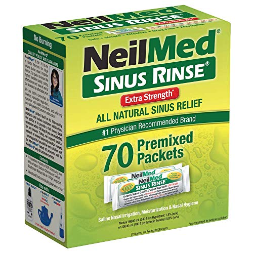 Neilmed Sinus Rinse Extra Strength Hypertonic 70 Packets - Image 1