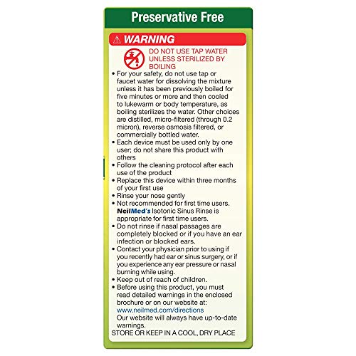 Neilmed Sinus Rinse Extra Strength Hypertonic 70 Packets - Image 5