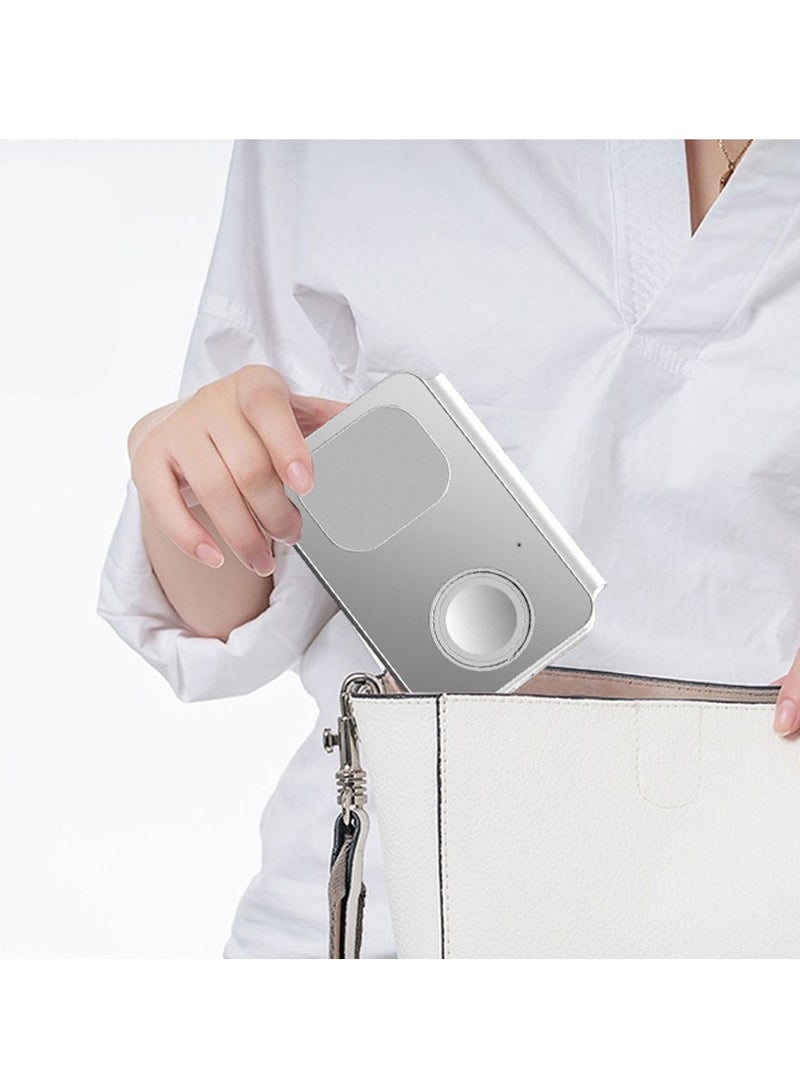 SYOSI 3 in 1 Wireless Cha rging Station, Foldable Travel Cha rger Compatible with iPhone 15/14/13/12/11/8, Mag-Safe Cha rger Stand for iWatch Series, Cha rging Station for Apple  - Image 2