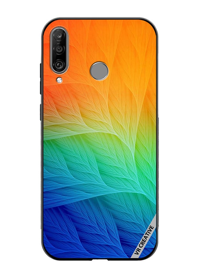 VR CREATIVE Protective Case Cover For Huawei P30 Lite Cute Layers Design Multicolour - Image 1