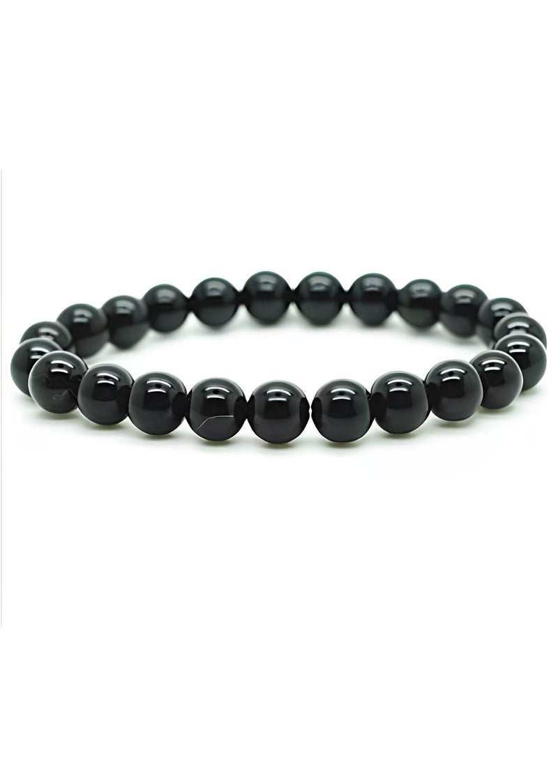 Generic - Onyx Natural Black Agate Bracelets - Image 1