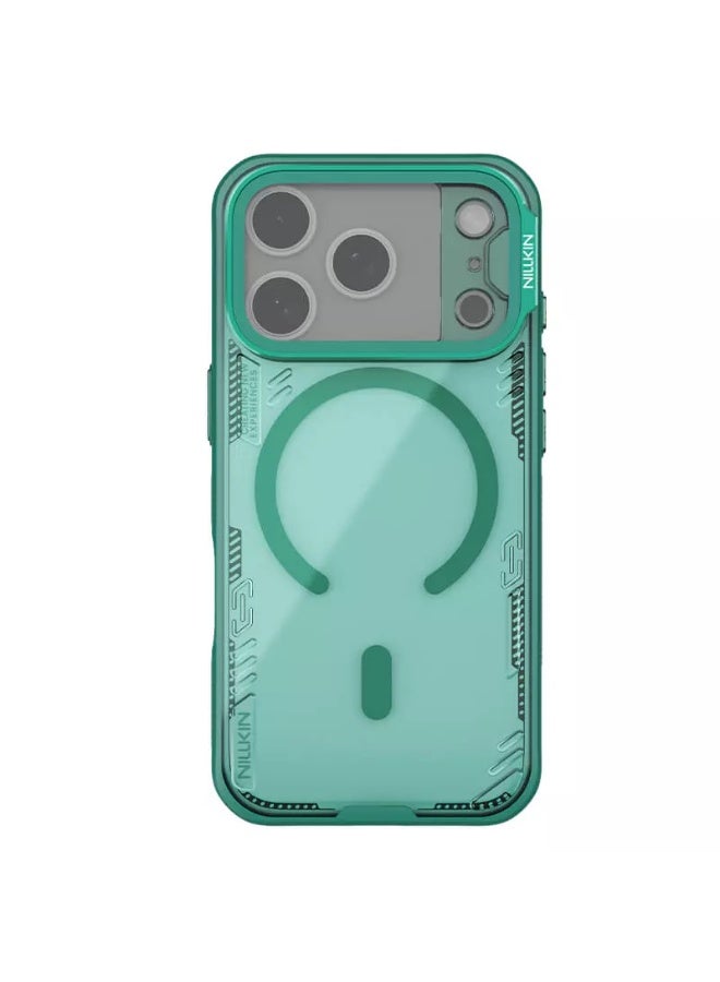 Nillkin Iceblade Prop Frame version Magnetic MagSafe Camera protective cover case for Apple iPhone 17 Pro 6.3 (2025) - Green - Image 1