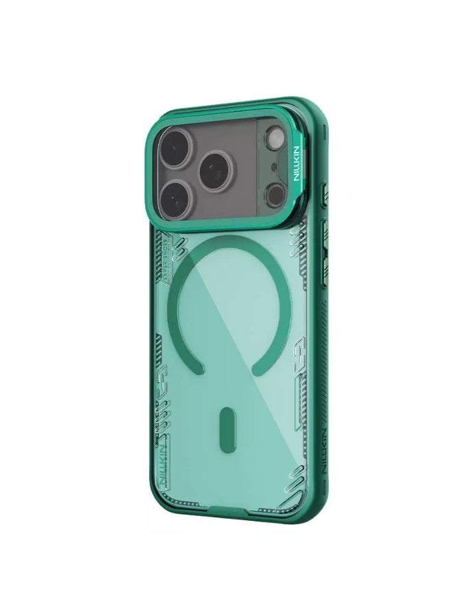 Nillkin Iceblade Prop Frame version Magnetic MagSafe Camera protective cover case for Apple iPhone 17 Pro 6.3 (2025) - Green - Image 3