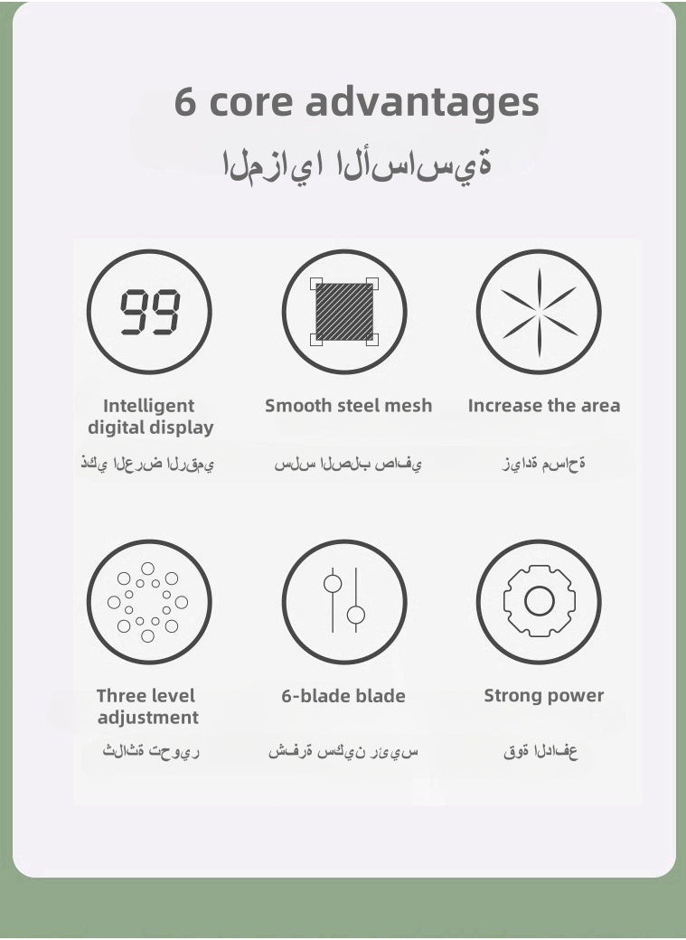 ماركة غير محددة - ماكينة حلاقة الأقمشة وإزالة الوبر، مزيل الوبر من السترات الصوفية بثلاث سرعات،1 شفرة قابلة للاستبدال من الفولاذ المقاوم للصدأ ، تعمل بالبطارية، تزيل الوبر من الملابس وكرات الوبر والحبوب والكرات الصغيرة (أوف وايت) - Image 1