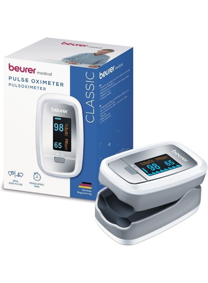 Beurer pulse oximeter with heart rate monitor - po30 - Image 2