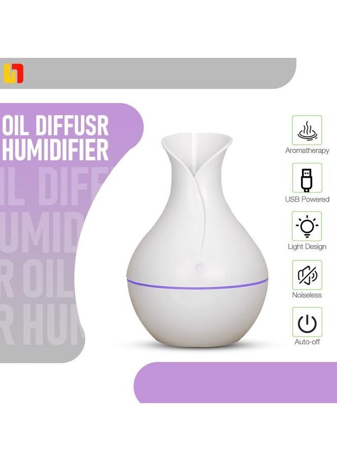 Humidifying And Air Freshening Diffuser - 7 Colors