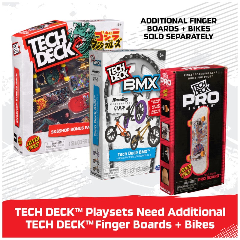 Tech Deck تكنيك ديك، حزمة مكافأة سك8 شوب للوحة الأصابع، ألواح تزلج صغيرة قابلة للتجميع والتخصيص (الأنماط قد تختلف) - Image 5