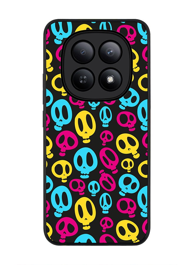 For Xiaomi Redmi Note 15 5G / Poco M8 Case,Slim fit Camera Protection, Shockproof Thin Phone cover  - Crazy Skulls
