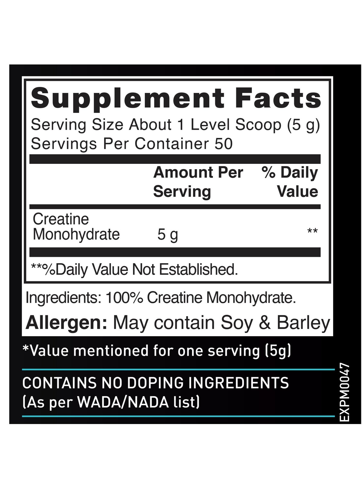 MuscleBlaze Unflavored Creatine Monohydrate Powder 250g