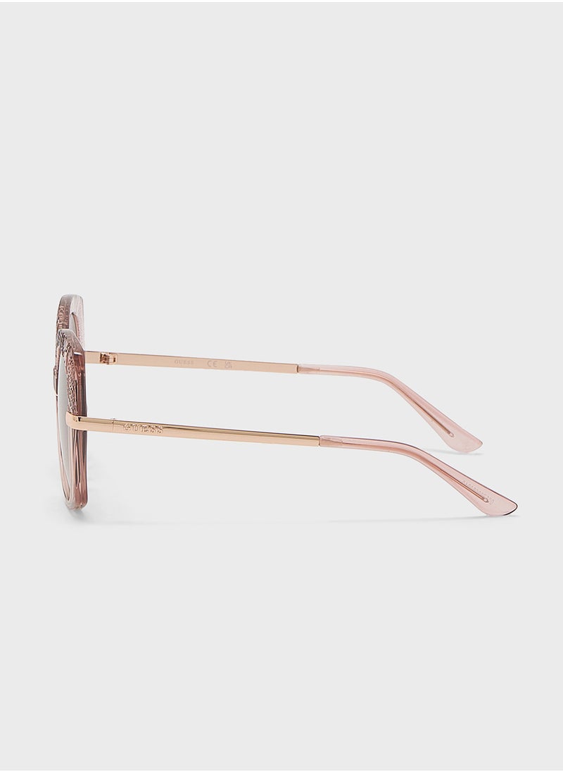 GUESS Gu0021557F55 Cat Eyesunglasses  - Image 5
