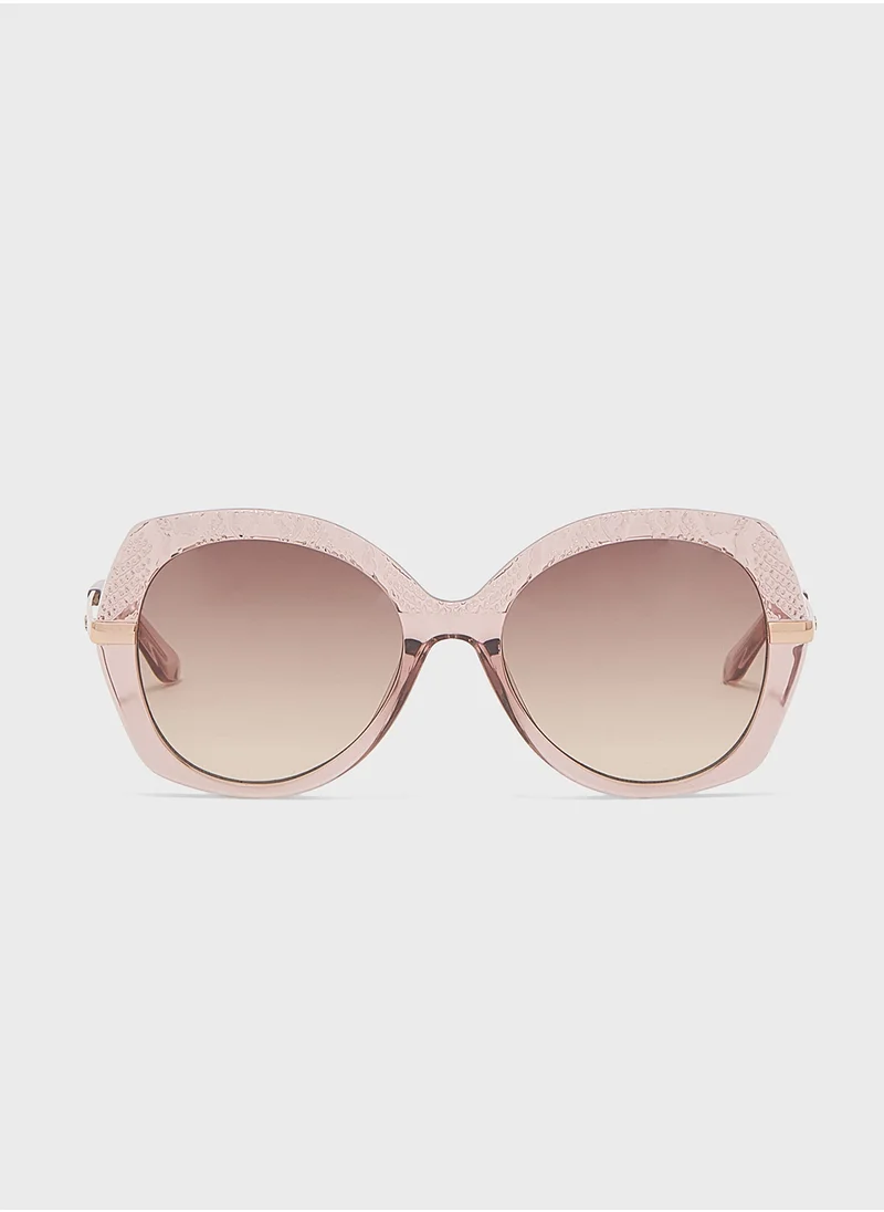 GUESS Gu0021557F55 Cat Eyesunglasses