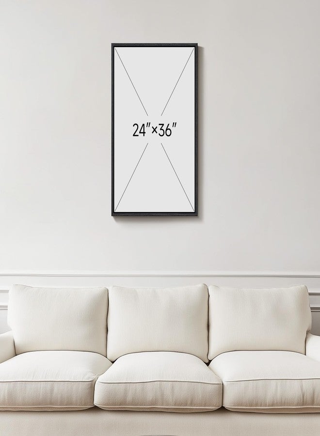Cuspin Framed Neutral Abstract Wall Art, Modern Beige and Taupe Canvas Prints Paintings Artwork for Walls, Contemporary Minimalist Block Pictures for Living Room Dining Bedroom Hallway Wall Decor 24x36 In - Image 3