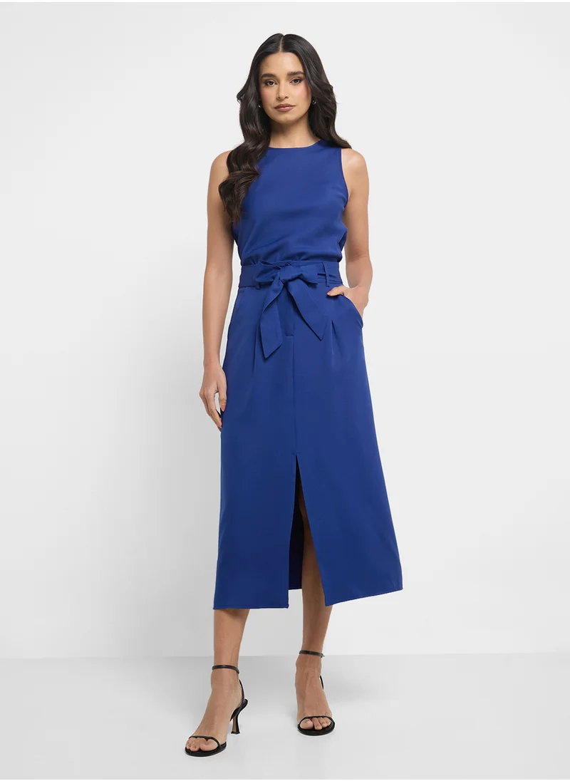 ايلا Sleeveless Top & Skirt Set