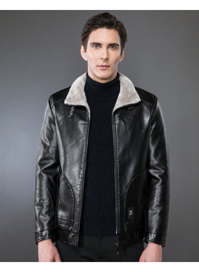Tucano business Casual Windproof Long Sleeve Lapel Coat For Autumn/winter, Biker Jacket Top - Image 1