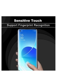 RINCO 2Pcs High Sensitivity Hydrogel Protective Film for OPPO Reno 10/10 Pro/ 9/9 Pro/9 Pro+/Reno 8T 5g,Transparent Soft TPU Screen Protectors  [Clear HD] (NOT Tempered Glass)  - Image 5