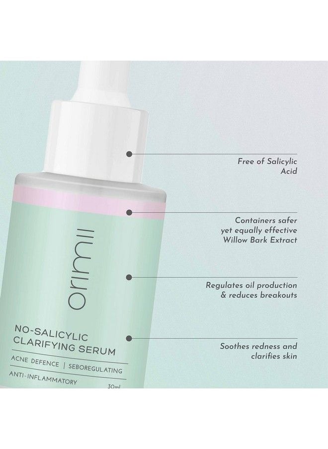 Orimii 0% Salicylic Acid Face Serum For Acne Defense ; Pregnancy Safe ; Breastfeeding Safe ; Hormonal Acne Treatment ; 30Ml  - Image 4