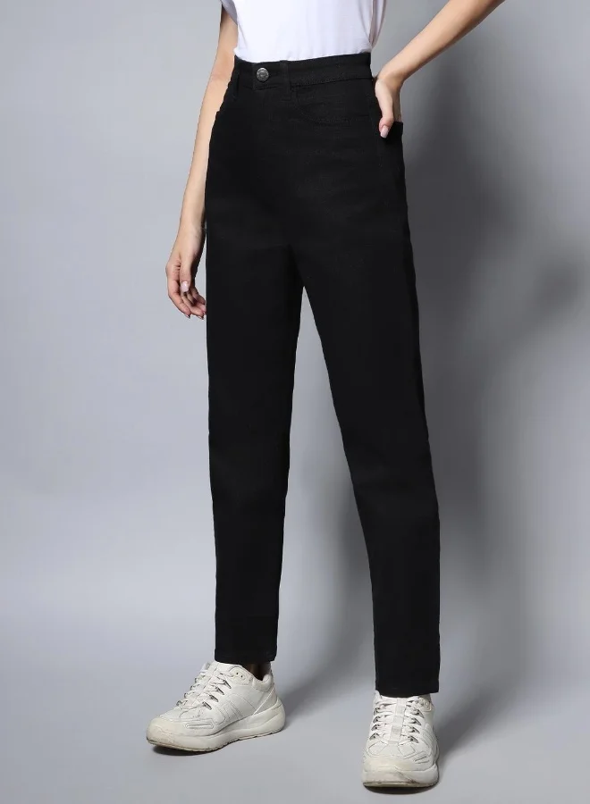 HIGH STAR Women Black Jeans