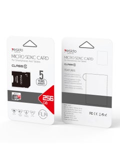 Yesido Yesido FL14 Micro SXHC Card 256GB for Smart Phones and Tablets Memory Card - Black  - Image 1