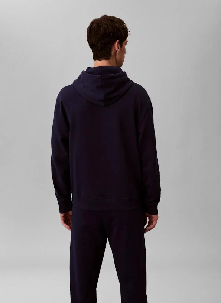 Calvin Klein Jeans Graphic Terry Hoodie
