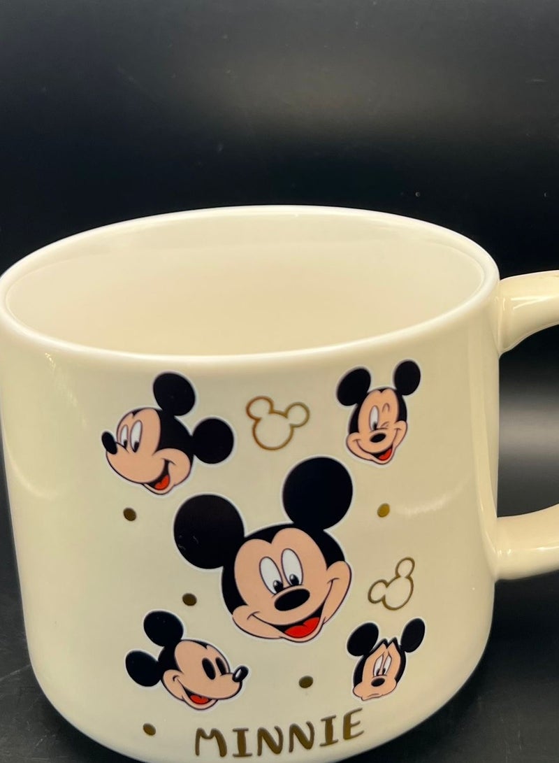 ميكي كوب سيراميك برسمة ميكي متكرره ظريفه - Image 2