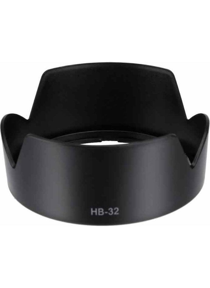 Nikon - Mettzchrom HB-32 Lens Hood Leaf Lens Hood 18-70MM 18-105MM 18-135MM 18-140MM Compatible HB32 - Image 1