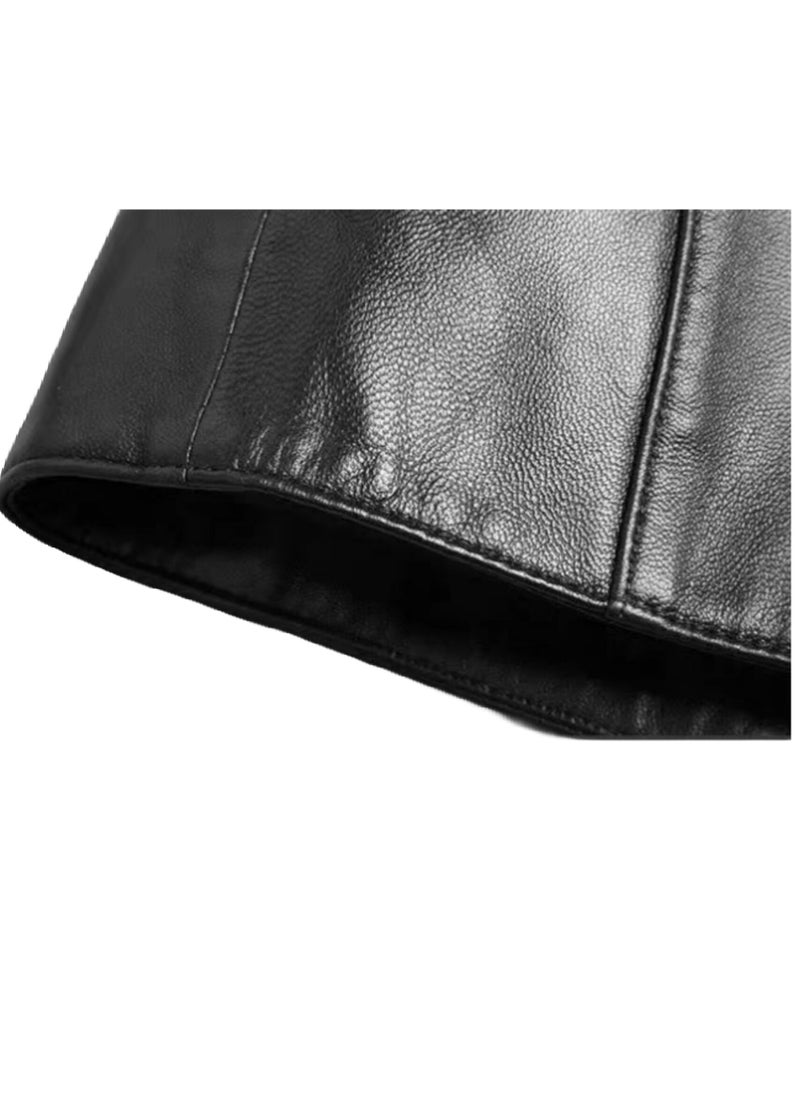 Generic - Top Leather (C26) Jacket Mens Lambskin Leather Jacket Casual Style Fashion Leather Jacket Men - Image 1