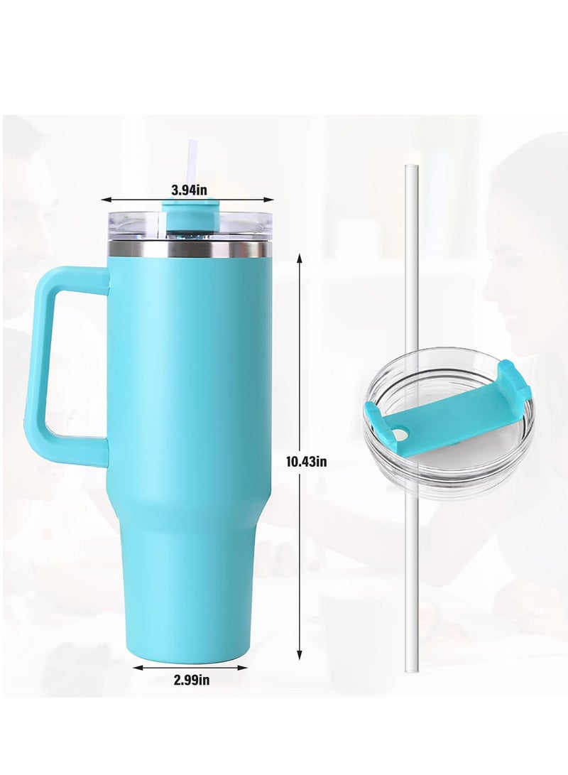 Spall 40OZ Stainless Steel Mug Tumbler with Handle High-capacity Insulated Vacuum Mug Keep Cold and Hot Leak Proof Travel Coffee Mug - Image 1