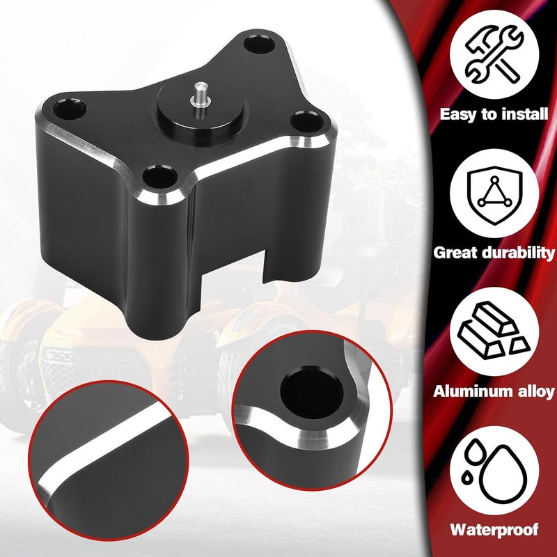 Hutexico 2" Aluminum Handlebar Riser Kit for Can-Am Spyder RT 2020-up F3/F3T/F3LTD - Image 4