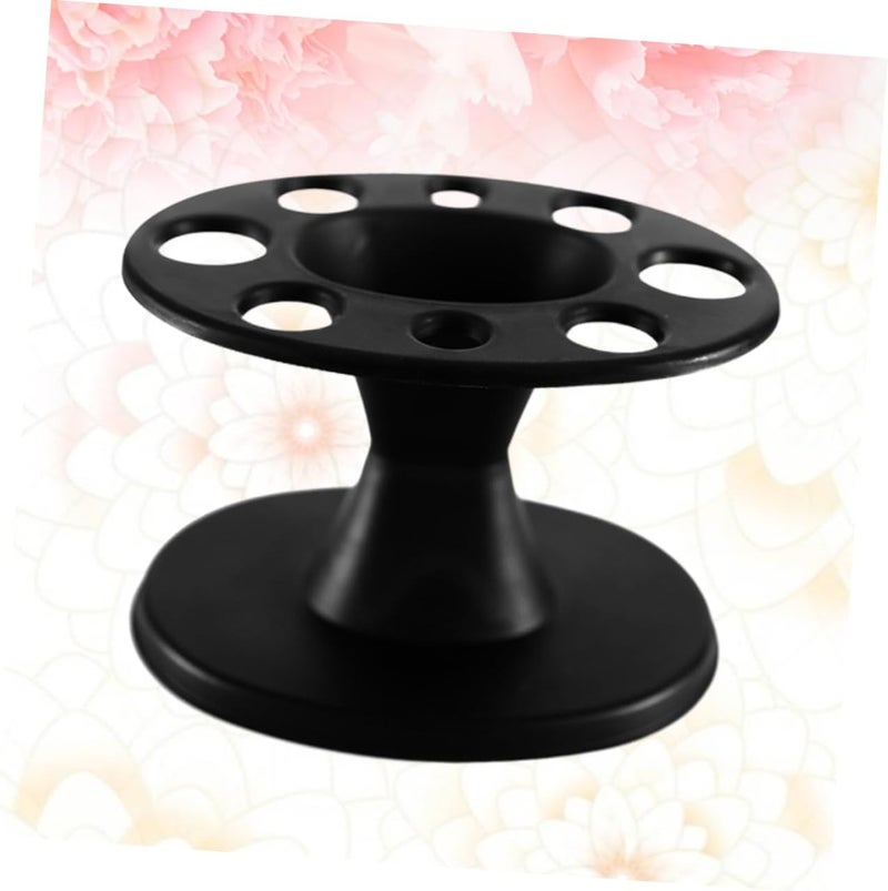 Outanaya 8holes Plastic Hair Tool Organizer Rack Comb Display Stand for Salon Home Use Easy to Install Multi-Functional Storage for Combs and Brushes - Image 4