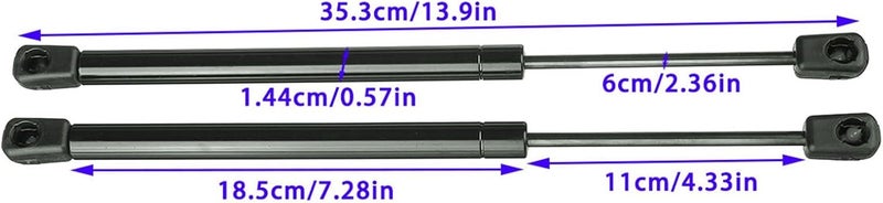 Wivplex Front Engine Cover Hood Shock for Ford Explorer - Image 2