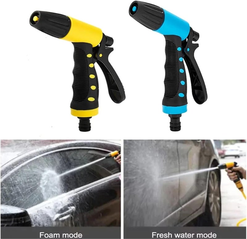 High-Pressure Car Wash & Garden Water Gun – 10m/15m Garden Hose, Multi-Purpose Water Spray Accessory(Water gun-15m pipe) - Image 2