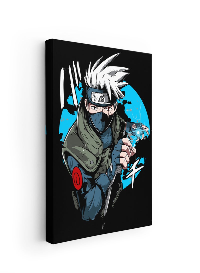 مودكلاس لوحة جدارية كانفس بإطار خشبي كاكاشي هاتاكي - Image 2