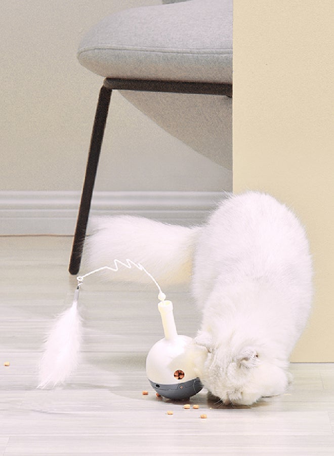Kidle Electric Self Healing Tumbler Automatic Cat Ball Grey 8.39x8.39x32cm - Image 2