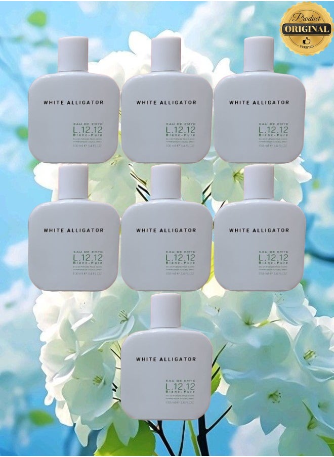 EMYC - 7 Pieces White Alligator Perfume 100ML - Image 1