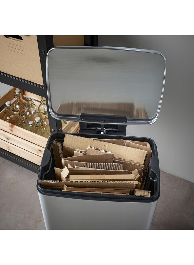 Zaboon Pedal bin, stainless steel, 50 l - Image 4