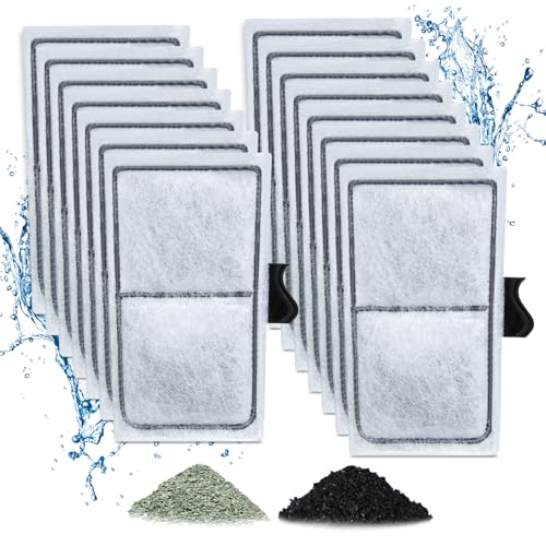 Zuqqony 15 Pack Filter Cartridges for Filter, Replacement Filter Cartridges for Top Fin EF-S Element and BF5 BETTAFLO - Image 1