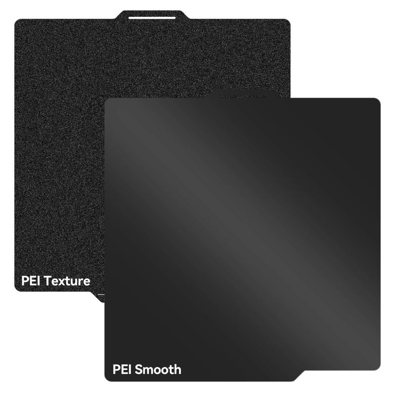 UniTak3D PEI Build Plate for Bambu Lab P2S/P1S/P1P/X1C/X1/X1E/A1 3D Printers,257x257mm Double Sided Smooth&Textured Heated Bed,Spring Steel Sheet,High-Adhesion Removable Flexible Printing Surface - Image 1