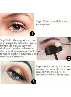 Rozino 1pc Silicone Eyeshadow Stencil  - Image 4