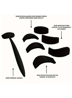 Rozino 1pc Silicone Eyeshadow Stencil  - Image 3