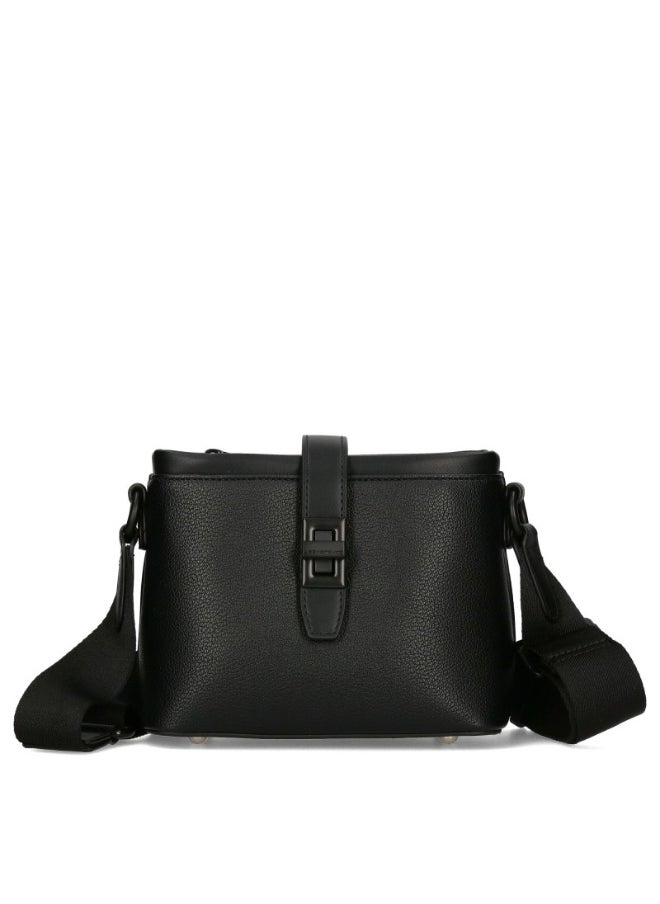 David Jones David Jones Shoulder Bag for Women, faux Leather Hobo Crossover Fashion Handbag Purse Color Black  - Image 1
