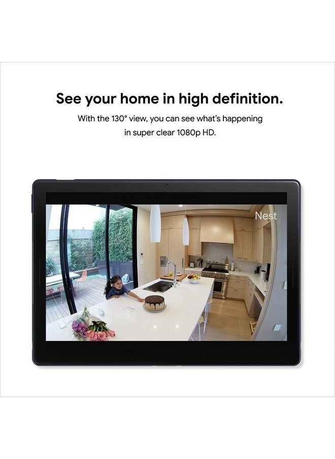 Google - Nest Cam Indoor - 1st Generation - Wired Indoor Camera - Control with Your Phone and Get Mobile Alerts - Surveillance Camera with 24/7 Live Video and Night Vision - Image 1