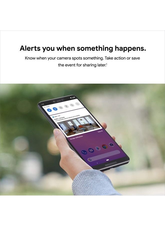 Google - Nest Cam Indoor - 1st Generation - Wired Indoor Camera - Control with Your Phone and Get Mobile Alerts - Surveillance Camera with 24/7 Live Video and Night Vision - Image 1